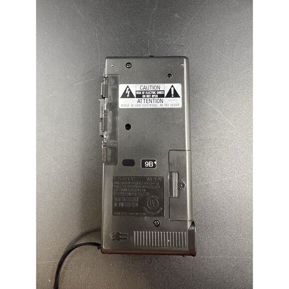 Vintage Sony M-19V Voice Operated Recording Plug In Recorder (READ DESCRIPTION) - Picture 6 of 9